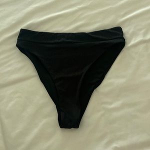 Cheeky Black swim bottoms SHEIN Size L NEVER WORN